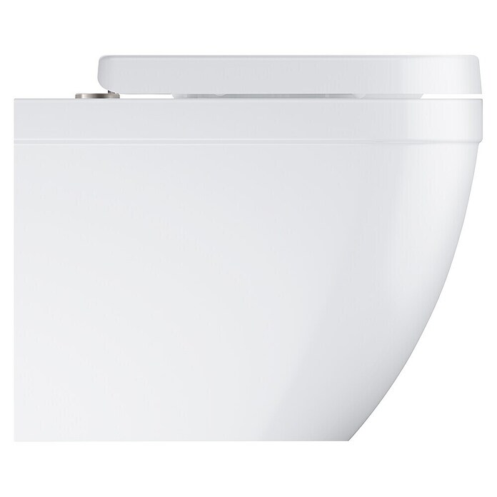 Grohe Euro Keramik Spoelrandloos staand toilet Typ 2 (Zonder coating, Diepspoeler, Uitlaat: Horizontaal, Wit)