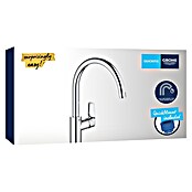 Grohe Start Loop Spültischarmatur (Chrom, Glänzend, Auslauf schwenkbar)