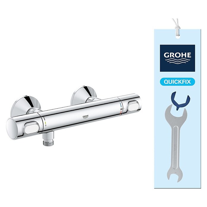 Grohe Douchethermostaat Precision Flow (Chroom, Glanzend) | BAUHAUS