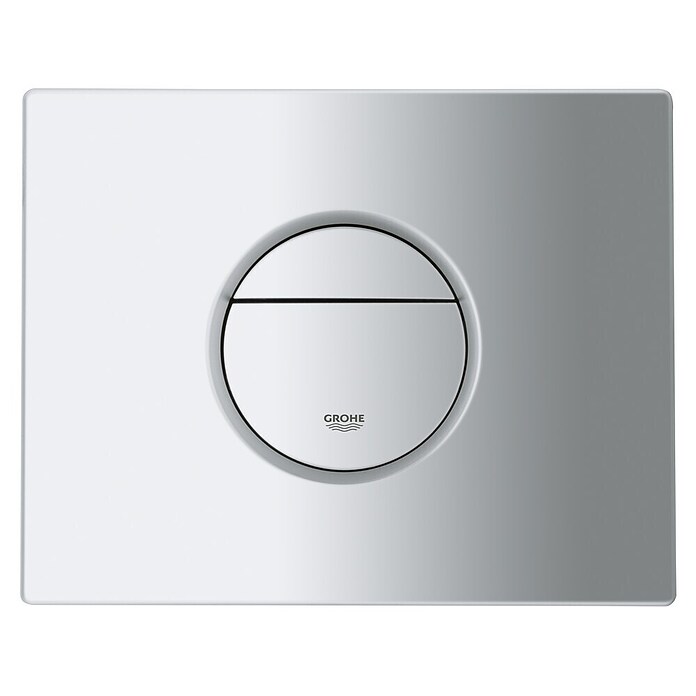 Grohe Bedieningsplaat (Mat chroom, 2 spoelwaterhoeveelheid)