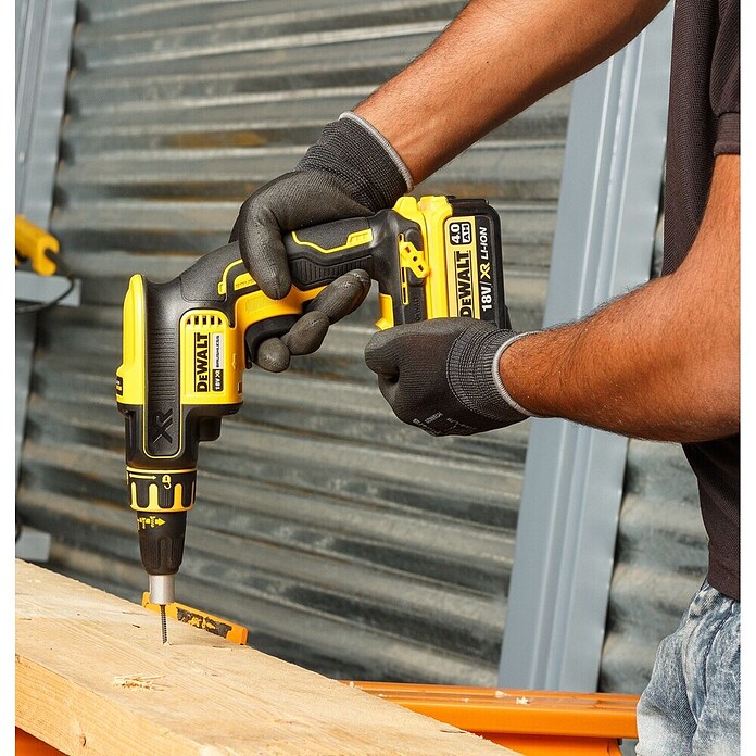 DeWalt XR 18V Atornillador para placas de yeso de batería DCF620 (18 V, Sin batería, 30 Nm) | BAUHAUS