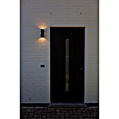 Lutec Aplique para exterior LED Fari (10 W, L x An x Al: 92 x 65 x 193 mm, Gris oscuro, Aluminio, IP54) | BAUHAUS