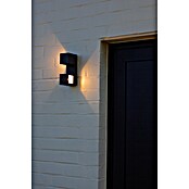 Lutec Aplique para exterior LED Fari (10 W, L x An x Al: 92 x 65 x 193 mm, Gris oscuro, Aluminio, IP54) | BAUHAUS