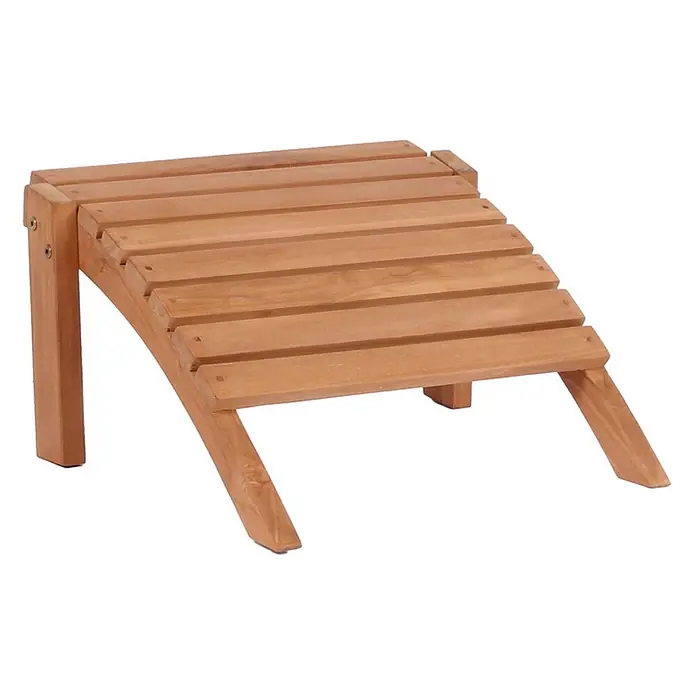 Bene Living Gartenliege Adirondack - B x T: 141 x 73 cm, braun, Naturmaterialien