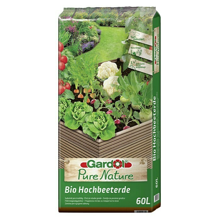 Gardol Pure Nature BioHochbeeterde (60 l) BAUHAUS