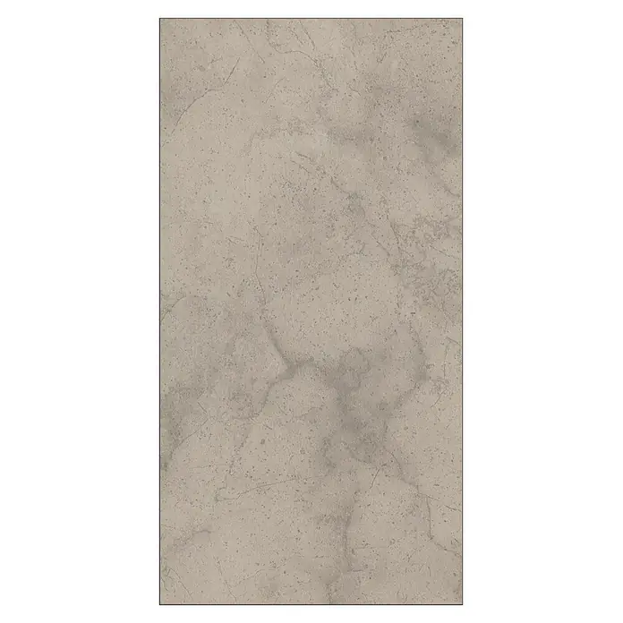 Krono Original Laminat Atlantic 8 - Dovetail Arosa, 638 x 330 x 8 mm - Hellbraune Beton-/Steintextur mit subtilen grauen Äderungen und Sprenkeln.