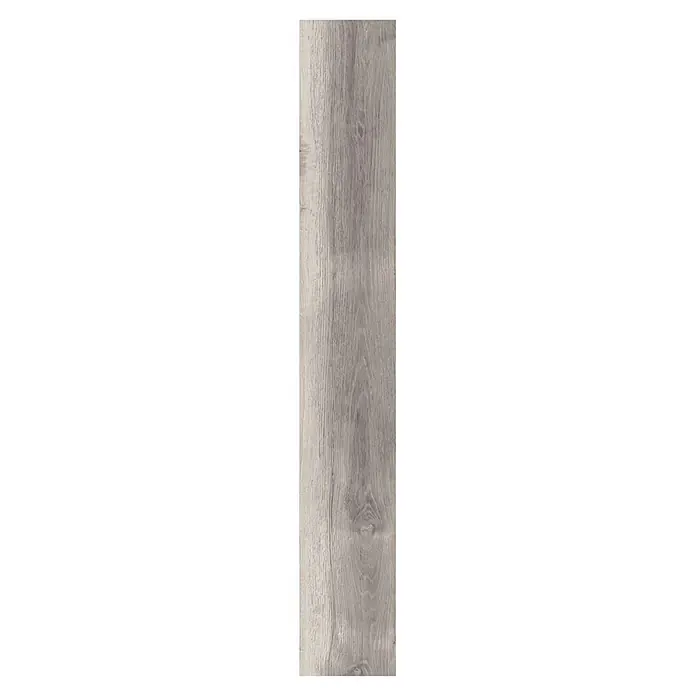 Krono Original Laminat Atlantic 8 - Blackwater Oak, Landhausdiele, 1.288 x 195 x 8 mm - Helle graue Holzdiele mit natürlicher Maserung.