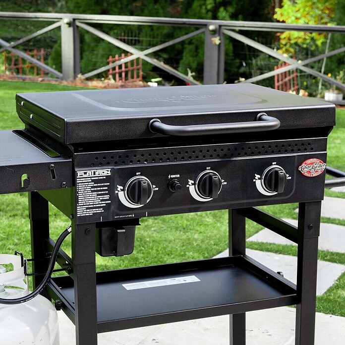 Char-Griller Plancha-Grill Flat Iron (Grillfläche (B x T): 76 x 49 cm, 10,55 kW, Anzahl Brenner: 3 Stk.) | BAUHAUS
