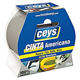 Ceys Film adhesivo americana (Gris, 10 m x 50 mm)