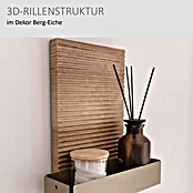 Camargue Marea Badregal (18 x 10,2 x 80 cm, Goldbronze) | BAUHAUS