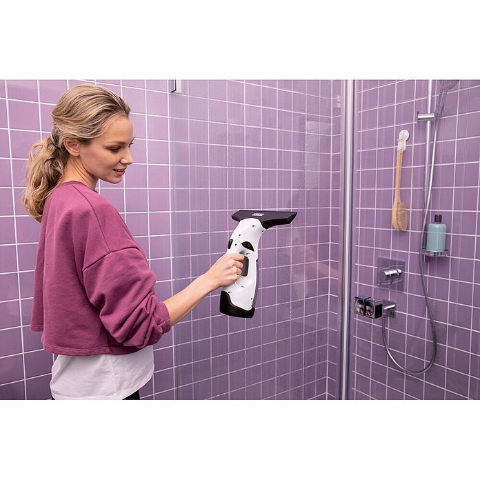 Kärcher Accu ruitenreiniger WV 2 Plus (l x b x h: 12 x 28 x 32 cm, Inhoud reservoir: 100 ml) | BAUHAUS