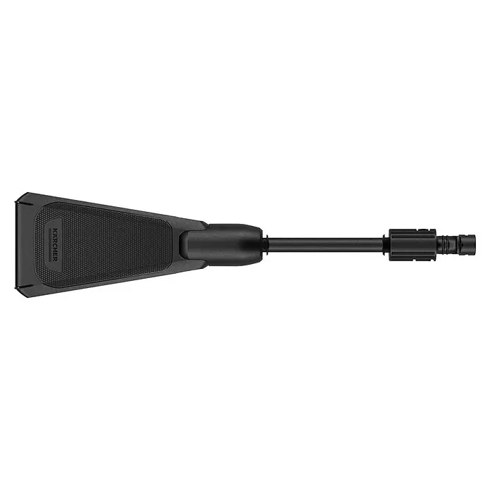 Kärcher Strahlrohr eco!Booster 120 - Passend für: Kärcher Hochdruckreiniger K 2 und K 3, 452 x 104 x 42 mm - Schwarzes Kärcher Hochdruckreiniger-Zubehör mit breitem, strukturiertem Kopf und zylindrischer Verlängerung.
