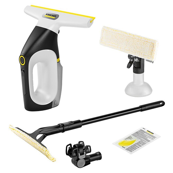 Karcher Accu ruitenreiniger WV 3 Comfort Extended (l x b x h: 141 x 280 x 290 mm, Inhoud reservoir: 0,2 l) | BAUHAUS