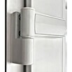 Solid Elements Kunststoffhaustür K-402 (110 x 210 cm, DIN Anschlag: Links, Weiß)
