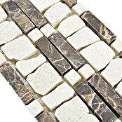 Fliesenbordüre Ladder BO LA DEC11 (5 x 30 cm, Beige/Braun, Matt)