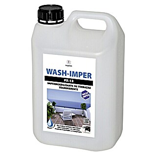Baixens Impermeabilizante Wash-Imper Terrazas al agua PX-13 (Transparente, 5 l)