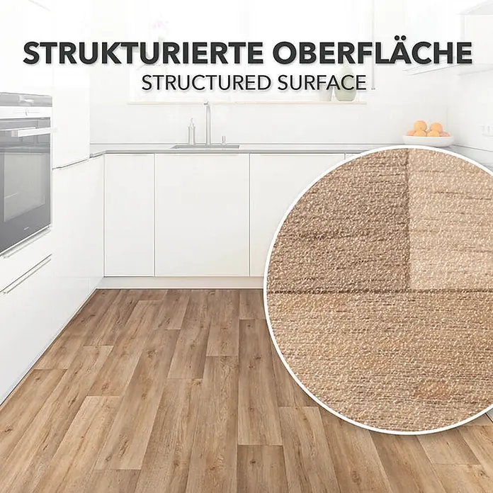 Floordirekt CV-Boden Meterware CV-Belag Atlantic - Silk Oak 973M - 200 x 150 cm - 