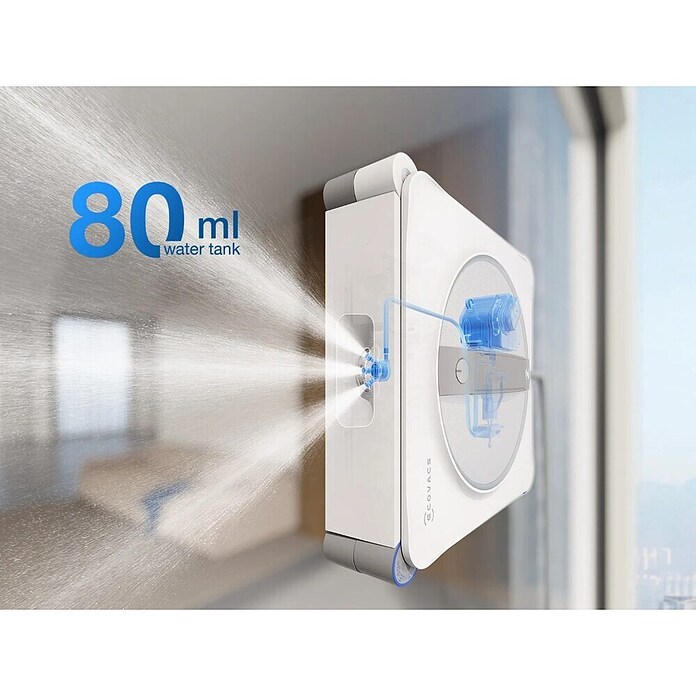 Ecovacs Robotski čistilnik oken Winbot W2S  (Prostornina vodnega rezervoarja robota: 80 ml) | 7462 - Reinigungsroboter | HHEB - Reinigungsroboter | HHE - Haushaltshelfer | HH - Reinigung | H - Innendeko/Farben | BAUHAUS