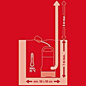 Einhell Crpka za prljavu vodu  (Maksimalni protok: 19.000 l/h) | BAUHAUS