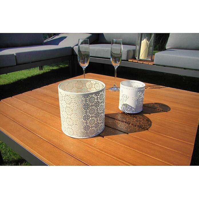 Acamp Loungemöbel-Set Paros (4 -tlg., Akazie, Anthrazit) | BAUHAUS