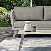 Acamp Loungemöbel-Set Gondola (4 -tlg., Polywood/Aluminium/Polyester, Taupegrau/Teak-färbig/Grau) | BAUHAUS