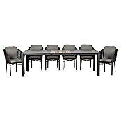 Acamp Gartenmöbel-Set Manhattan (7 -tlg., Aluminium, Anthrazit/Schwarz) | BAUHAUS