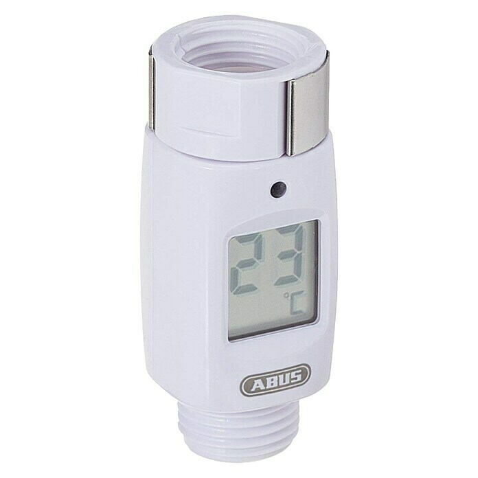 Abus Thermometer PiaGeeignet für: Dusche, Weiß Front View