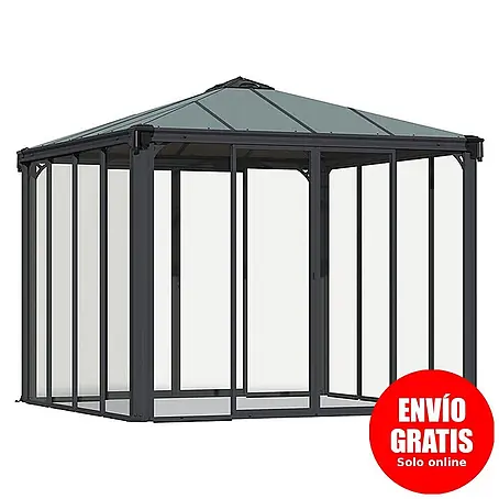 Palram – Canopia  Pérgola de jardín cerrado Ledro