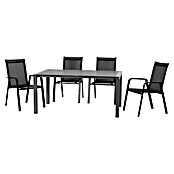 Acamp Gartenmöbel-Set Urban (5 -tlg., Aluminium, Grau) | BAUHAUS