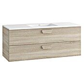 Mueble de lavabo Sofia 2C (L x An x Al: 46 x 120 x 50 cm, Roble bardolino) | BAUHAUS