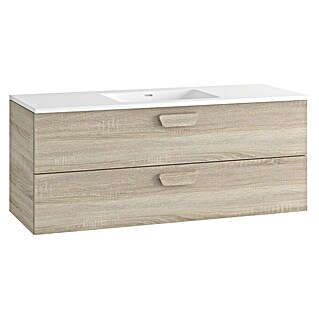Mueble de lavabo Sofia 2C (L x An x Al: 46 x 120 x 50 cm, Roble bardolino)