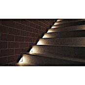 BAUHAUS Set solarlampen Trapverlichting (l x b x h: 9 cm x 9 cm x 4,8 m, Zwart, IP54, 8 lm) | BAUHAUS