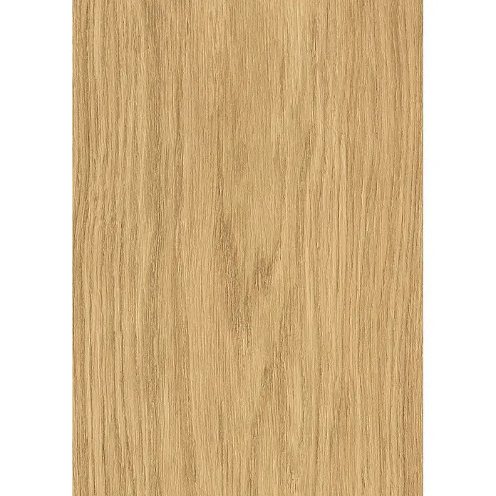 Krono Original Laminat Atlantic 7 - Gold Fiordaliso Oak, Landhausdiele, 1.288 x 195 x 7 mm - Hellebraune Holzmaserung mit vertikalen Linien, die eine natürliche Holzoberfläche darstellt.