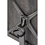 Acamp Gartentisch Acaplan (L x B x H: 80 x 80 x 72 cm, Hochdruck-Schichtpress, Quadratisch, Platin/Cemento/Grigio) | BAUHAUS
