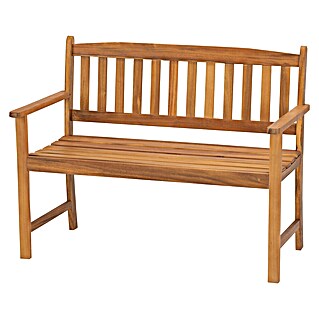 Acamp Gartenbank Woody (B x T x H: 110 x 86 x 56 cm, Akazie, Braun)