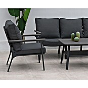 Acamp Loungemöbel-Set Samos (4 -tlg., Aluminium/Polyester/Polywood, Anthrazit/Vintage grau) | BAUHAUS