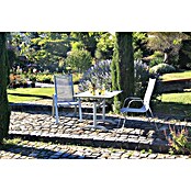 Acamp Gartentisch Acaplan (L x B x H: 120 x 80 x 72 cm, Hochdruck-Schichtpress, Rechteckig, Platin/Cemento/Grigio) | BAUHAUS