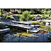 Acamp Gartenliege Rimini (Aluminium, Grau) | BAUHAUS