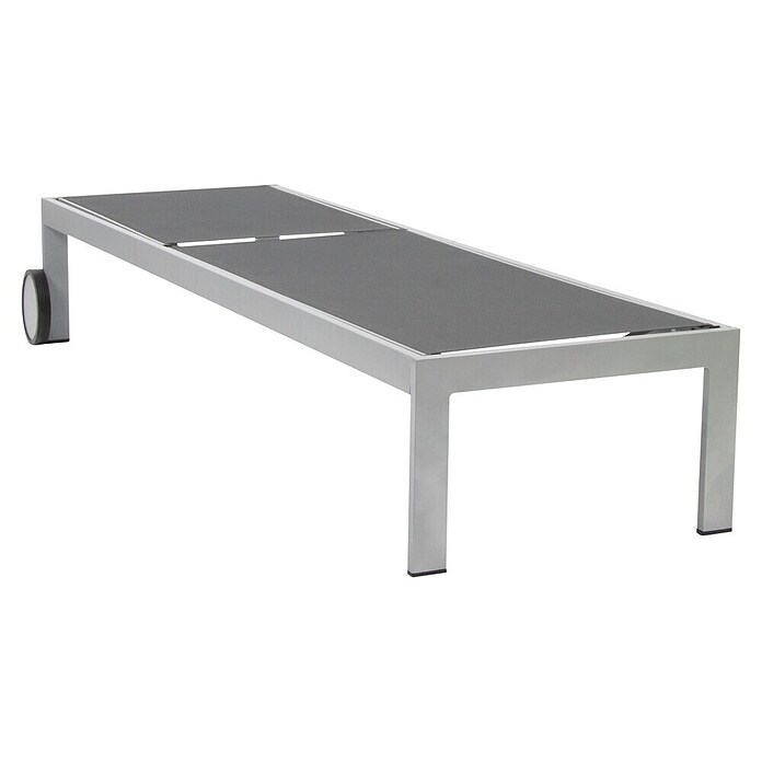 Acamp Gartenliege Rimini (Aluminium, Grau) | BAUHAUS