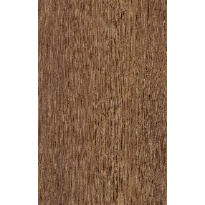 Krono Original Laminat Atlantic 7 - Grizzly Montreux Oak, Landhausdiele, 1.288 x 195 x 7 mm - Vertikale braune Holzmaserungstextur.