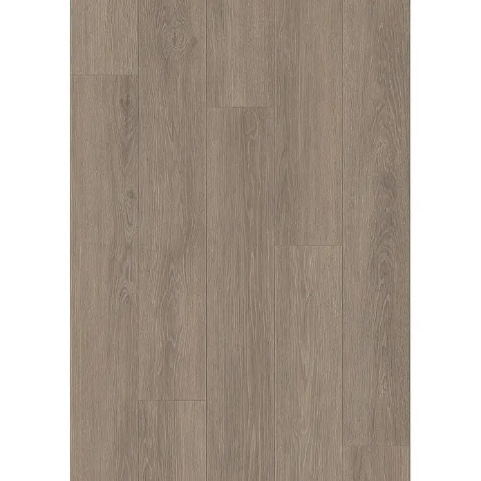 Krono Original Laminat Atlantic 8 - Grey Palais Oak, Landhausdiele, 1.288 x 195 x 8 mm - Hellebraune Holzboden-Dielen mit sichtbarer Maserung.