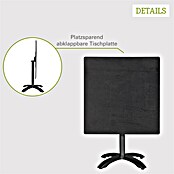 Acamp Gartentisch Acaplan (L x B x H: 80 x 80 x 75 cm, Hochdruck-Schichtpress, Quadratisch, Weiß) | BAUHAUS
