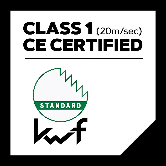 Oregon Botas de seguridad Yukon - Talla de pie: 42, Negro, Piel - Etiqueta de certificación blanca para equipos forestales: Clase 1 (20m/s) CE certificada, con logo KWF Standard.