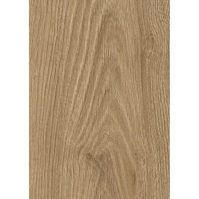 Krono Original Laminat Atlantic 8|33 - Natural Carpenter Oak, Landhausdiele, 1.288 x 195 x 8 mm - Detaillierte hellbraune Holzmaserung mit natürlichen vertikalen Mustern.
