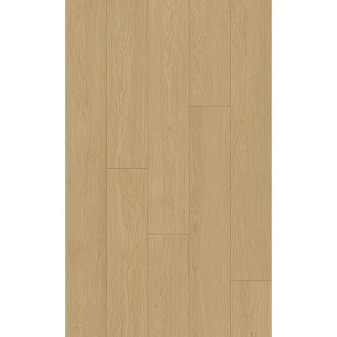 Krono Original Laminat Long Plank 8 - Natural Darcy Oak, Landhausdiele, 2.003 x 245 x 8 mm - Helle Holzfußbodendielen mit natürlicher Maserung.