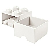 Lego Schubladenbox Brick (L x B x H: 25 x 25 x 18 cm, Weiß, Anzahl Schubladen: 1 Schublade)