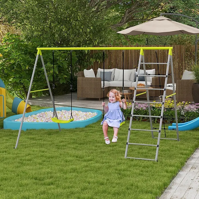 Outsunny Schaukel - B x L: 185 x 260 cm, Metall