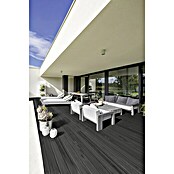 Terrassendiele (Kiefer, 300 x 14,5 x 2,8 cm, Farbe: Anthrazit)