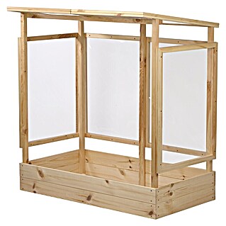 Dobar Tomatengewächshaus (L x B x H: 116 x 71 x 120 cm, Natur, Holz)