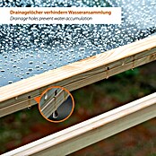 Dobar Tomatengewächshaus (L x B x H: 116 x 71 x 120 cm, Natur, Holz) | BAUHAUS
